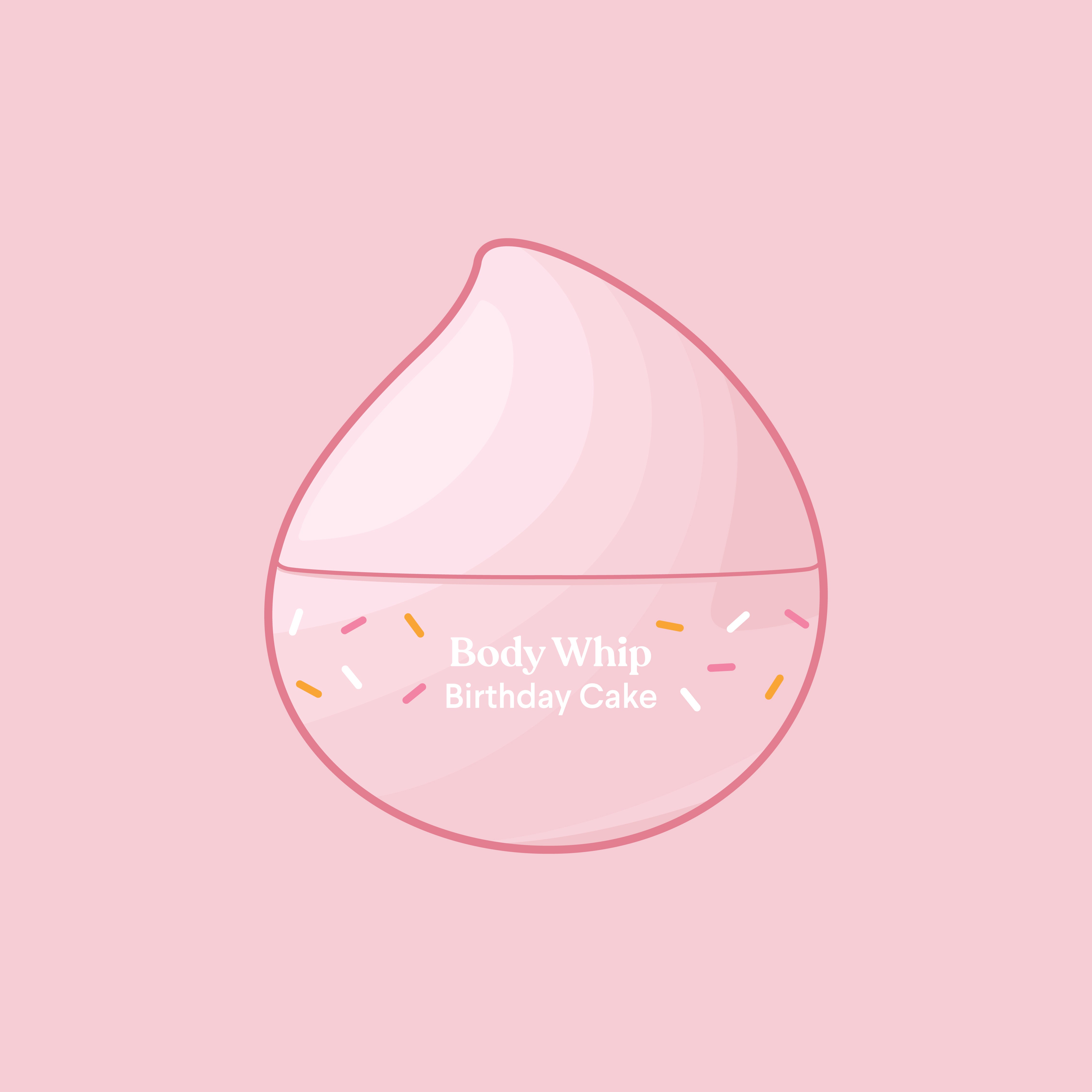 Birthday Cake Body Whip Moisturizer Icon