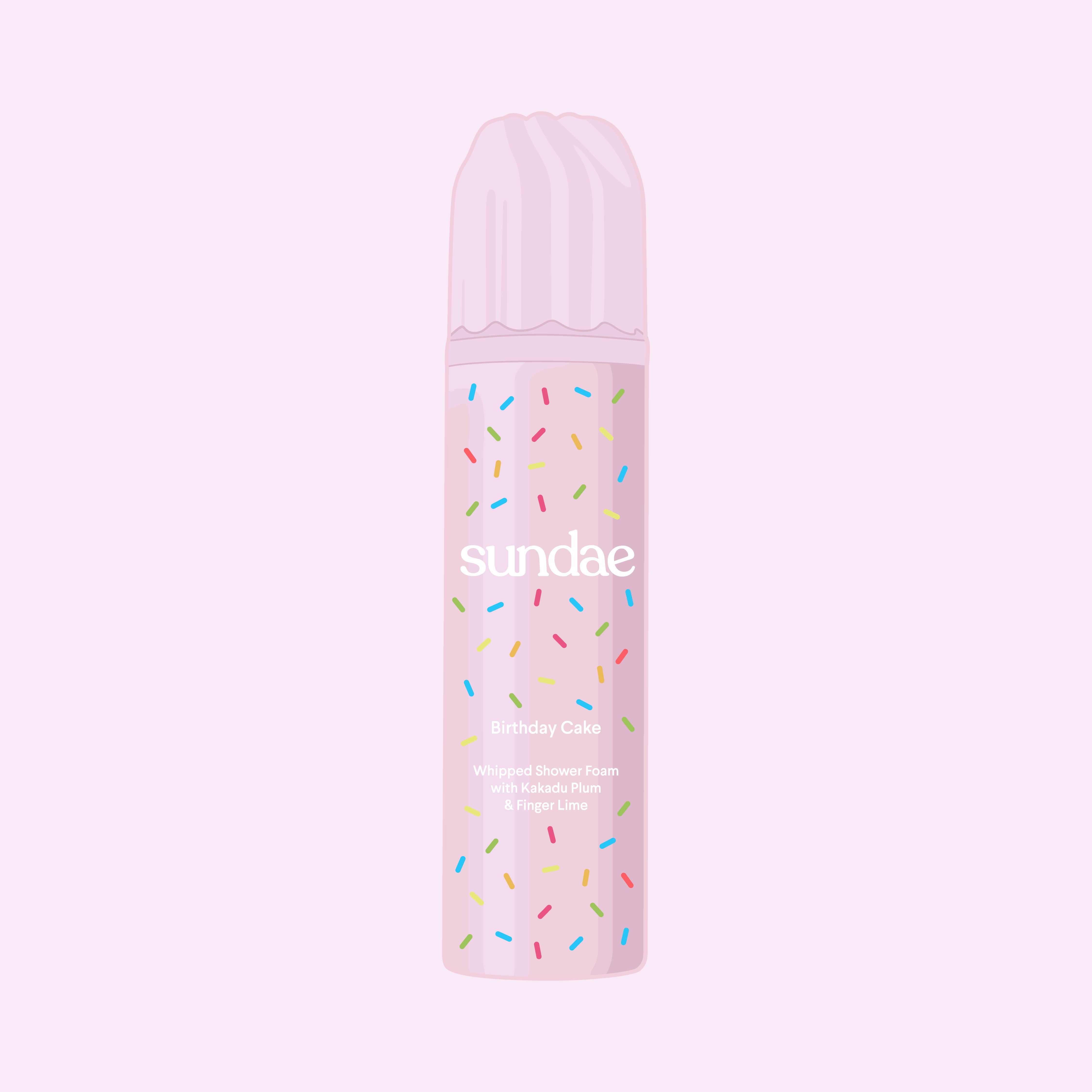 Birthday Cake Foaming Body Wash Icon