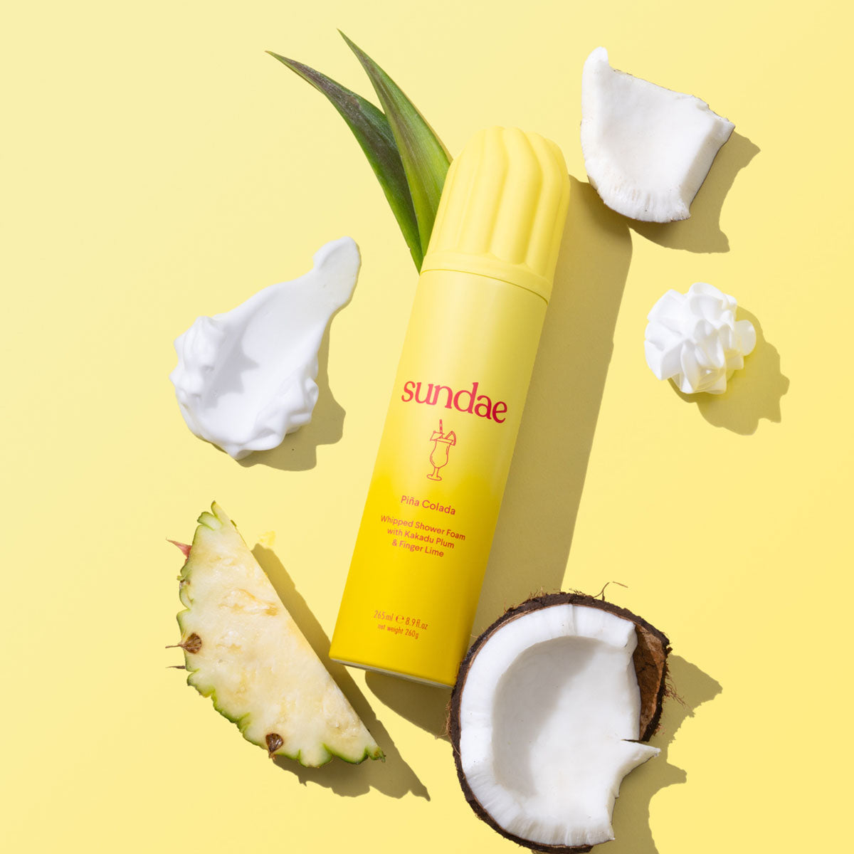 Piña Coladas | Whipped Foaming Body Wash | Sundae Body