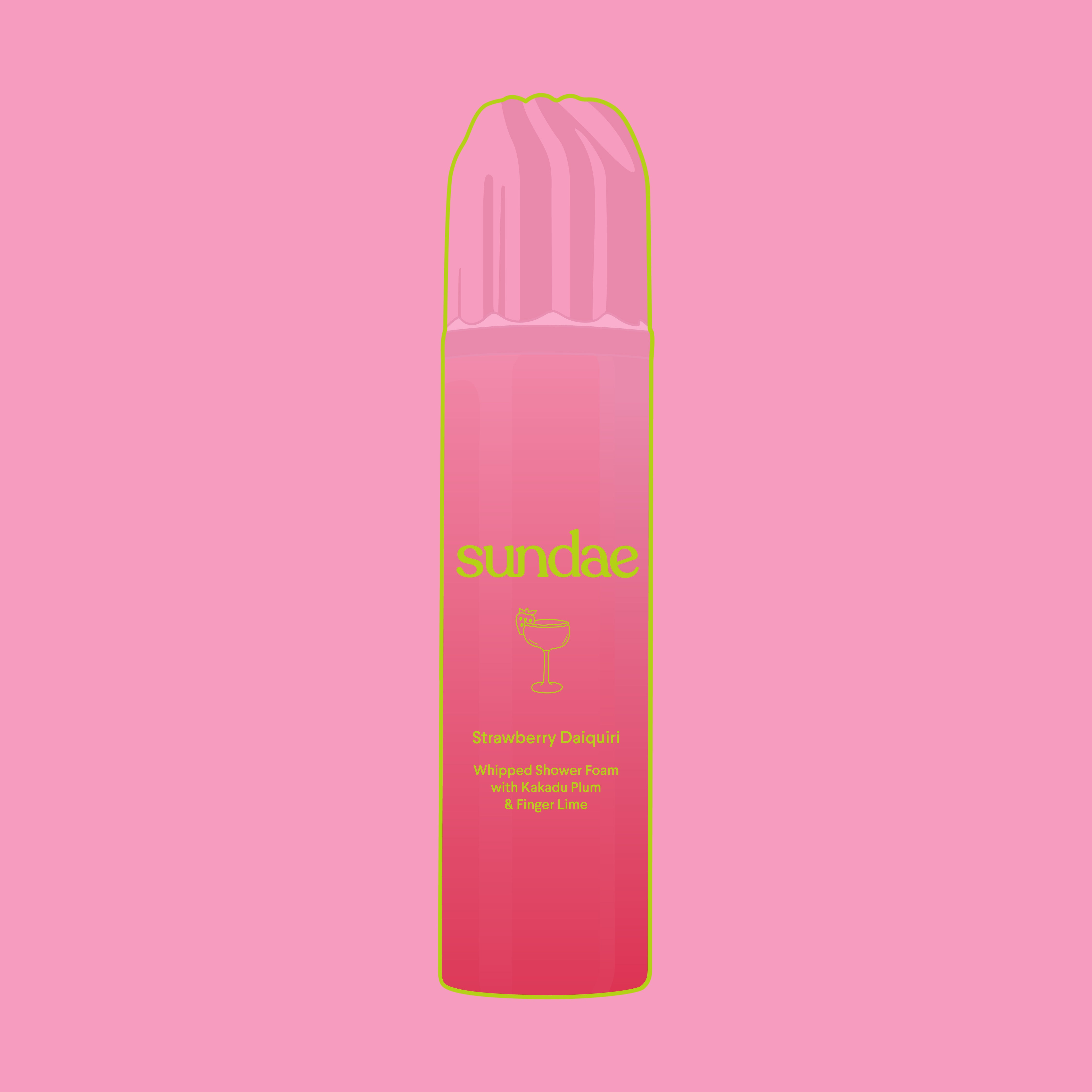 Strawberry Daiquiri Foaming Body Wash Icon